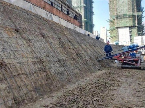 南漳建筑边坡支护